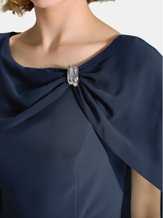 Swing Swing Večerné šaty 5AK11900 Tmavomodrá Regular Fit