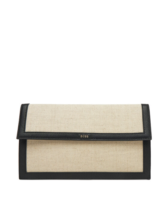 BOSS BOSS Portafoglio Alyce Flat Pouch CV 50542077 Beige