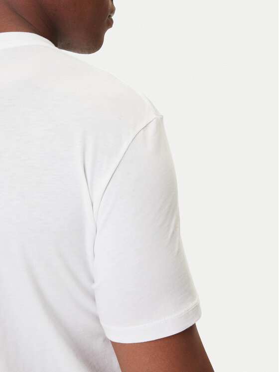 Calvin Klein Jeans Calvin Klein Jeans T-krekls Gradient Monogram LV04RC859G Balts Regular Fit