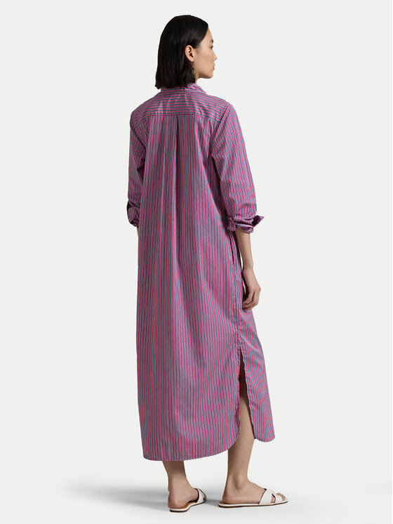 Polo Ralph Lauren Polo Ralph Lauren Hemdkleid 211959914002 Violett Regular Fit