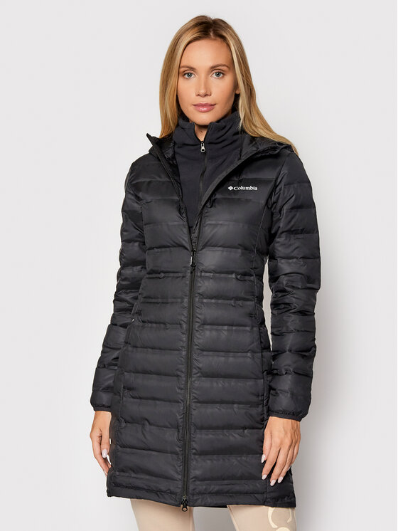 Columbia Columbia Пуховик Lake 22 1859672 Чорний Slim Fit