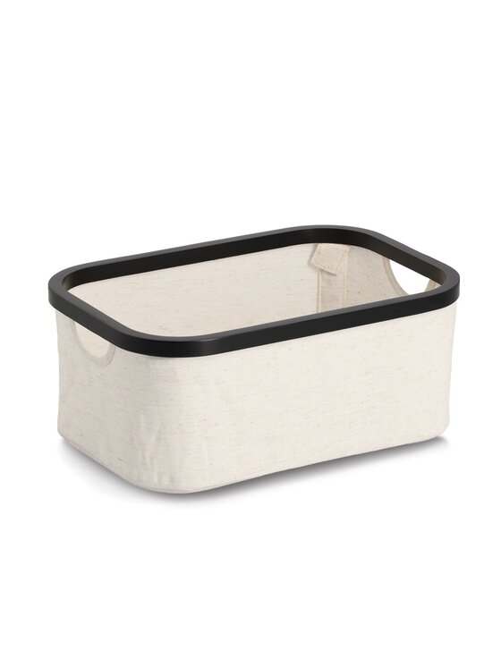 MIAhome MIAhome Kosz tekstylny składany 38x26x16 cm COMPLESSA-2 Beżowy