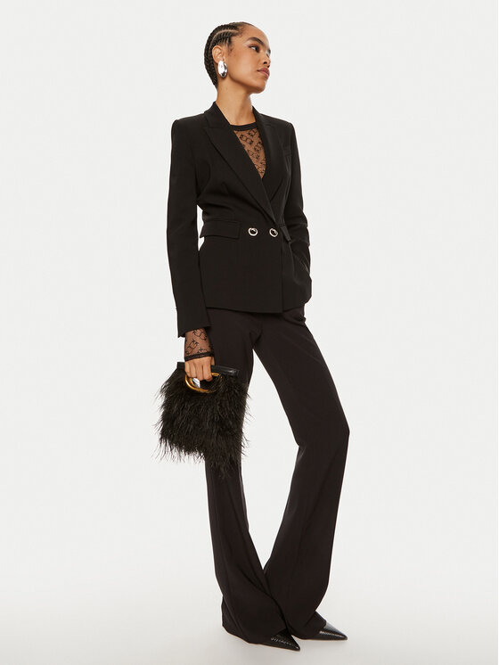 PINKO Pinko Marynarka Grenoble 103890 A21H Czarny Regular Fit