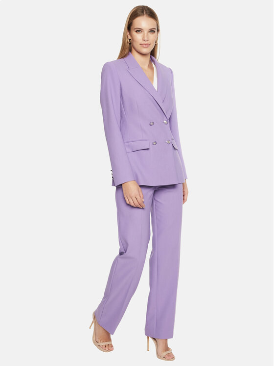 L’AF L’AF Marynarka Rossa Fioletowy Regular Fit