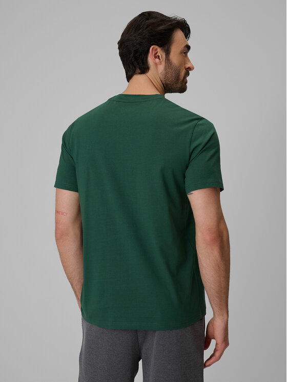 4F 4F T-Shirt COMMERCIAL 4 Zielony ciemny Regular Fit