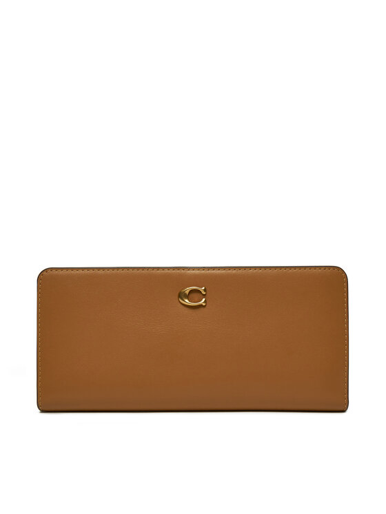 Coach Coach Portafoglio grande da donna CZ096 Marrone