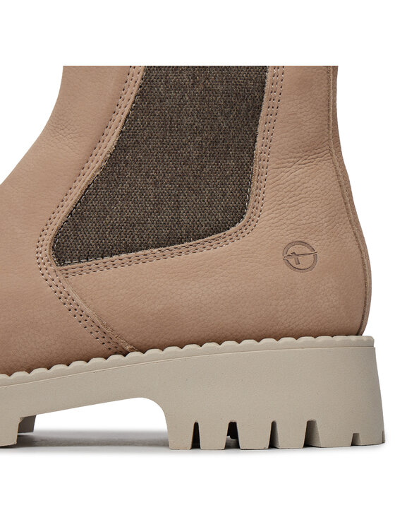 Tamaris Tamaris Kotníková obuv s elastickým prvkem 1-26838-41 Hnědá