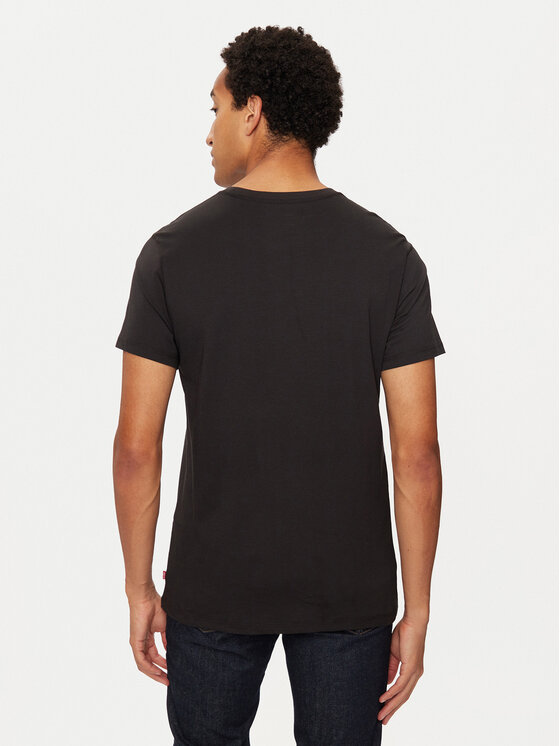 Levi's® Levi's® 2-dílná sada T-shirts 79541-0001 Černá Slim Fit