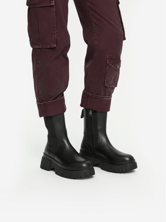G-Star Raw G-Star Raw Bokacsizma CEO-WI33-CS555-KIWI-14 Fekete