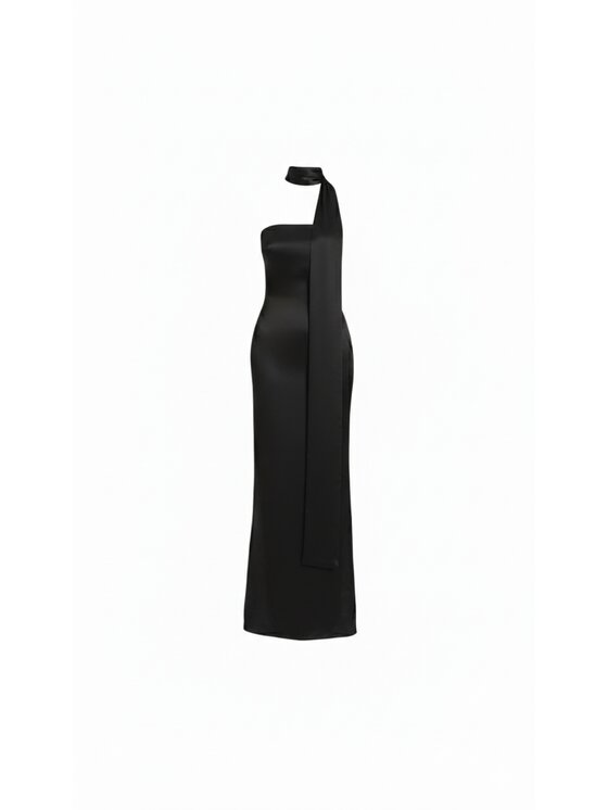 MAI MAI Sukienka wieczorowa VERA Czarny Feminine Fit