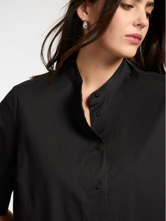 Elena Mirò Elena Mirò Camicia 5011P000319N033 Nero Boxy Fit