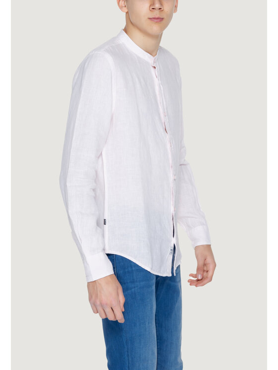 Blauer Blauer Πουκάμισο 24SBLUS01031 Ροζ Long Fit