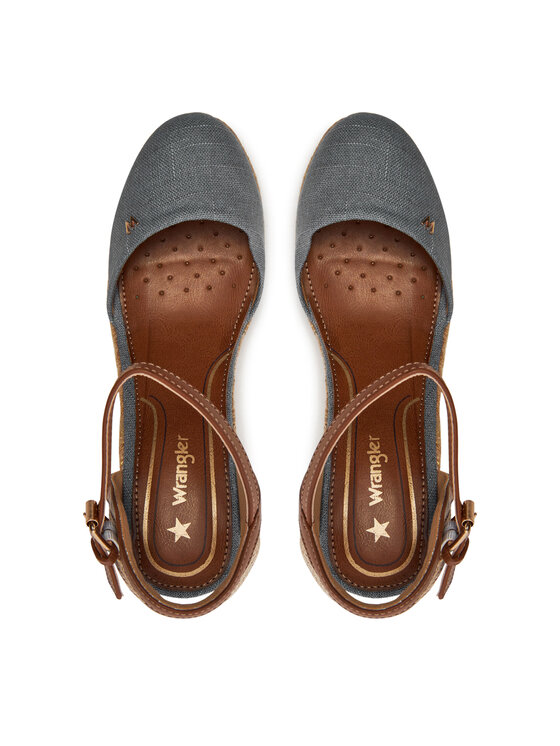 Wrangler Wrangler Еспадрильї Brava Women Wedge 20241056 Голубий
