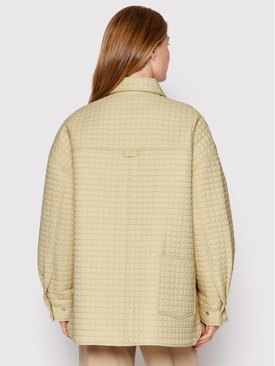 Remain Remain Pārejas jaka Atina Quilt RM1427 Bēšs Oversize