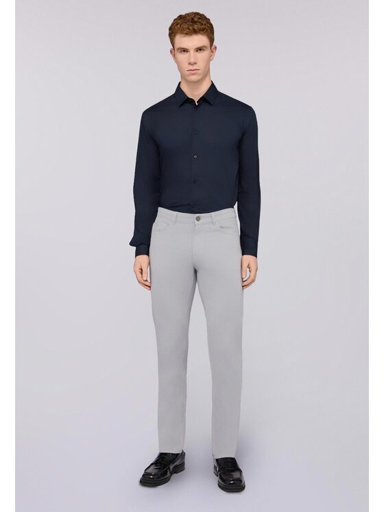 Trussardi Trussardi Pantaloni di tessuto P700H004766N013 Grigio Regular Fit