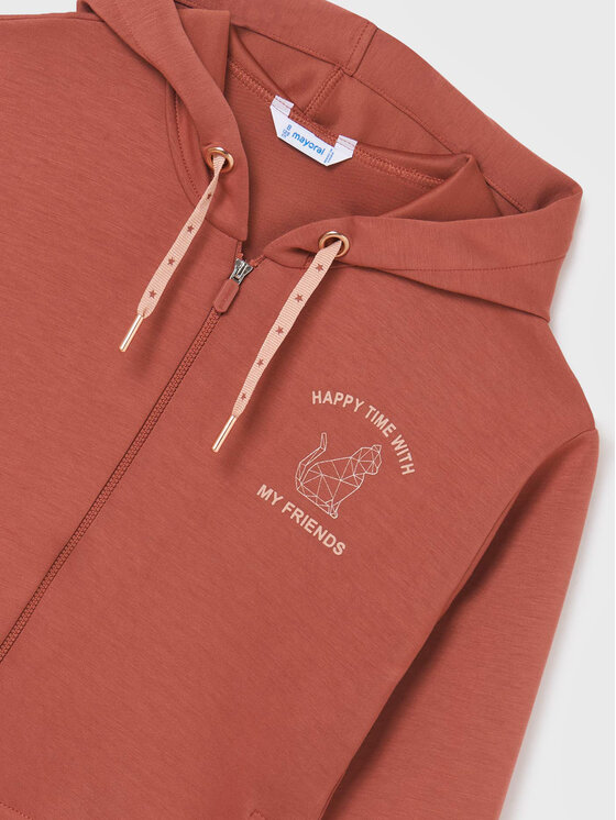 Mayoral Mayoral Bluza 7490 Różowy Regular Fit