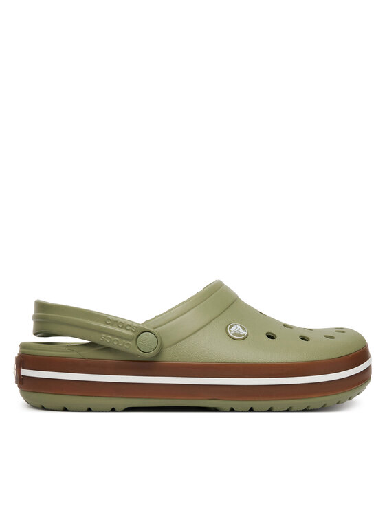 Crocs Crocs Šlepetės Crocband Gum Clog 212756 Žalia