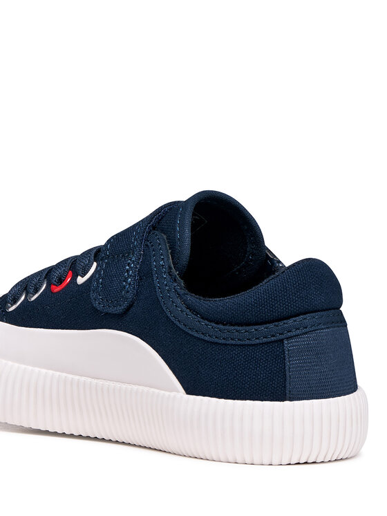 Geox Geox Sneakers aus Stoff J Tippeste Boy J65N4B 00010 C4211 D Dunkelblau