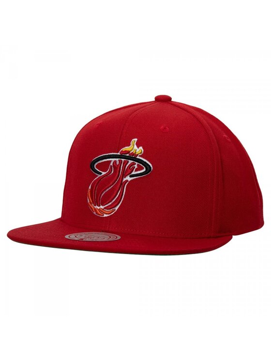 Mitchell & Ness Mitchell & Ness Kšiltovka NBA TEAM GROUND 2.0 SNAPBACK HWC HEAT Červená