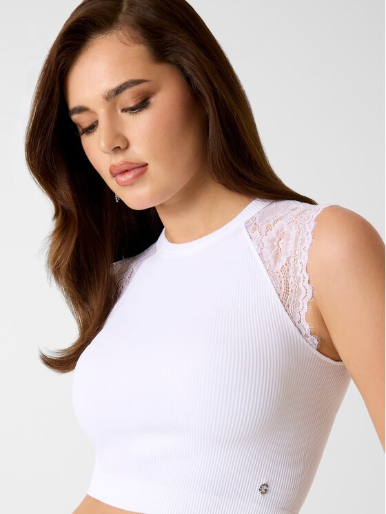 Guess Guess Top 181209 Bianco Classic Fit