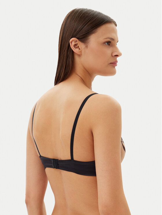 Hunkemöller Hunkemöller Nedrček s kostjo Anouk 300950 Črna