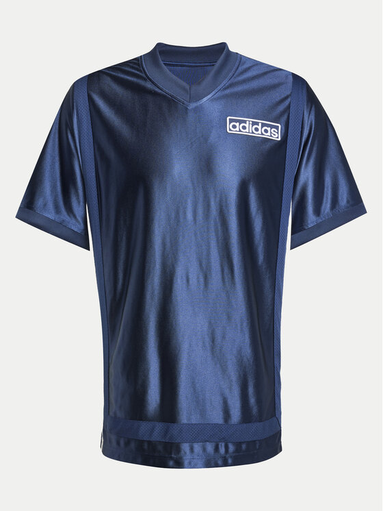 adidas adidas Marškinėliai Adibreak JD4248 Tamsiai mėlyna Loose Fit