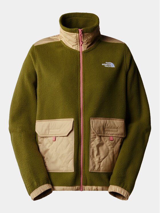 The North Face The North Face Fleecová mikina Royal Arch NF0A7UJY Zelená Regular Fit