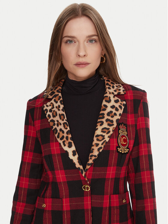 LOLA CASADEMUNT LOLA CASADEMUNT Sakko LF2502013 Rot Regular Fit