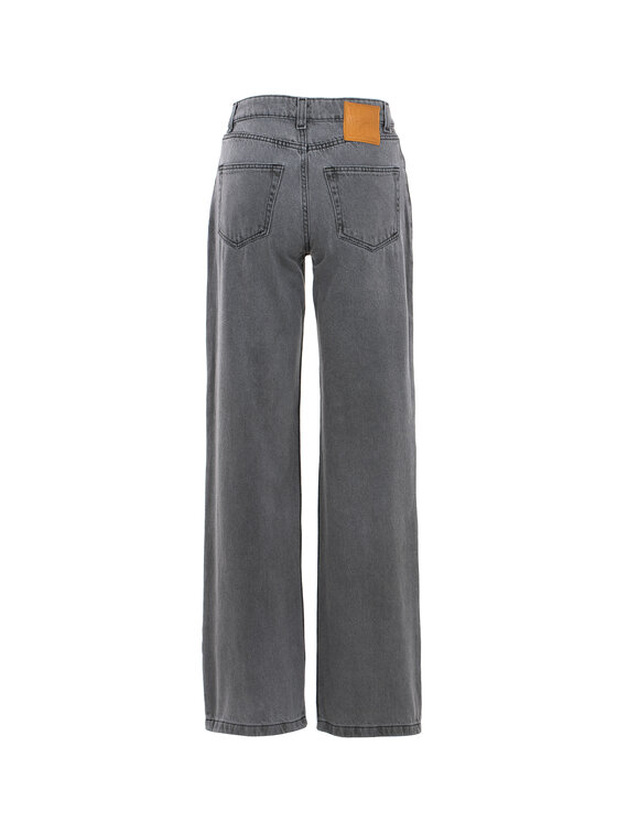 BENU BENU Jeansy JEANSY PROSTE Szary Regular Fit