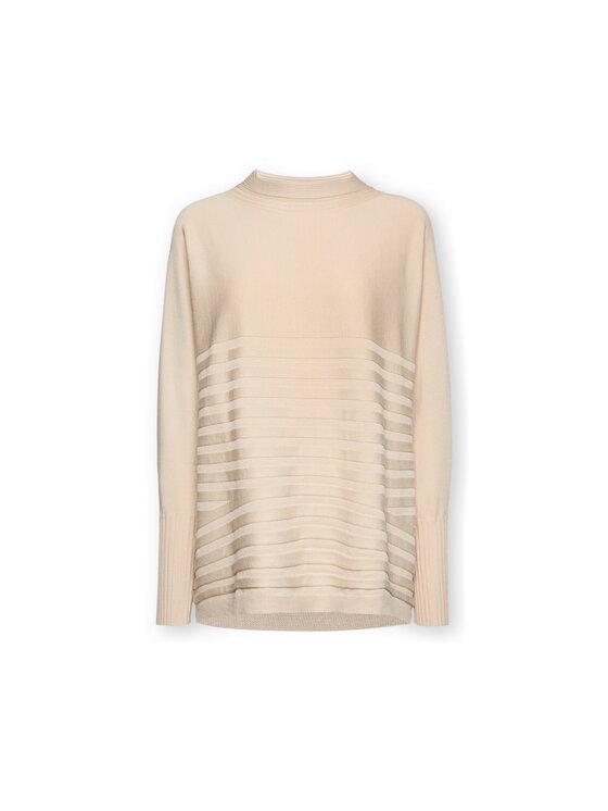 Elena Mirò Elena Mirò Maglione M102Z000867N002 Crema Regular Fit