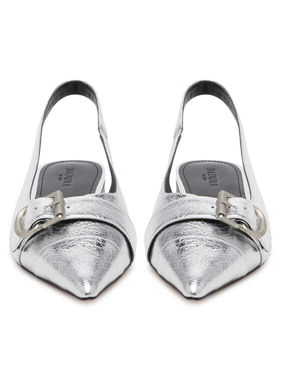 Badura Badura Sandali HIBISCUS-LT593-911 Argento