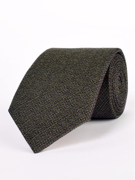 ELSNER ELSNER Γραβάτα Z JEDWABNEGO ŻAKARDU A1896 Πράσινο