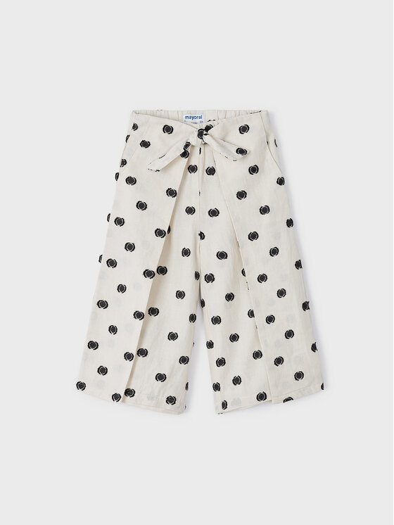 Mayoral Mayoral Pantaloni di tessuto 3507 Beige Regular Fit