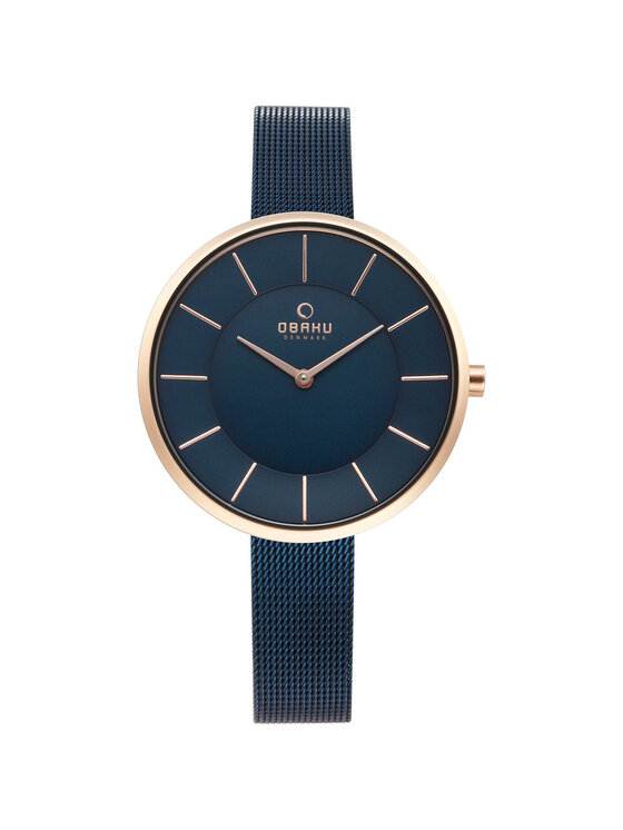 Obaku Obaku Zegarek V185LXVLML Niebieski