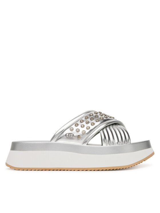 Liu Jo Ciabatte Dreamy Sandal 05BA5091 EX187 Argento, taglia : 40