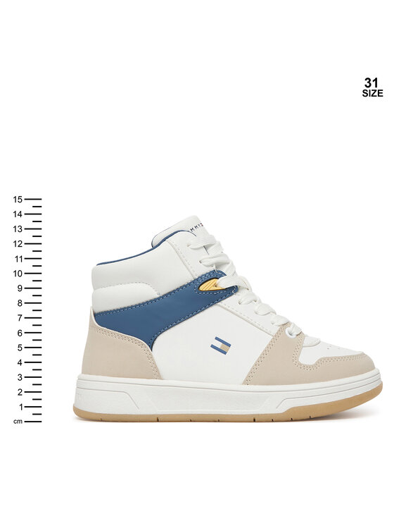 Tommy Hilfiger Tommy Hilfiger Tenisice High Top Lace Up T3X9-34364-1269 M Bijela