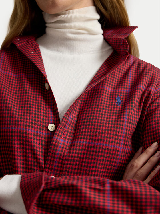 Polo Ralph Lauren Polo Ralph Lauren Särk 211B36267002 Punane Relaxed Fit