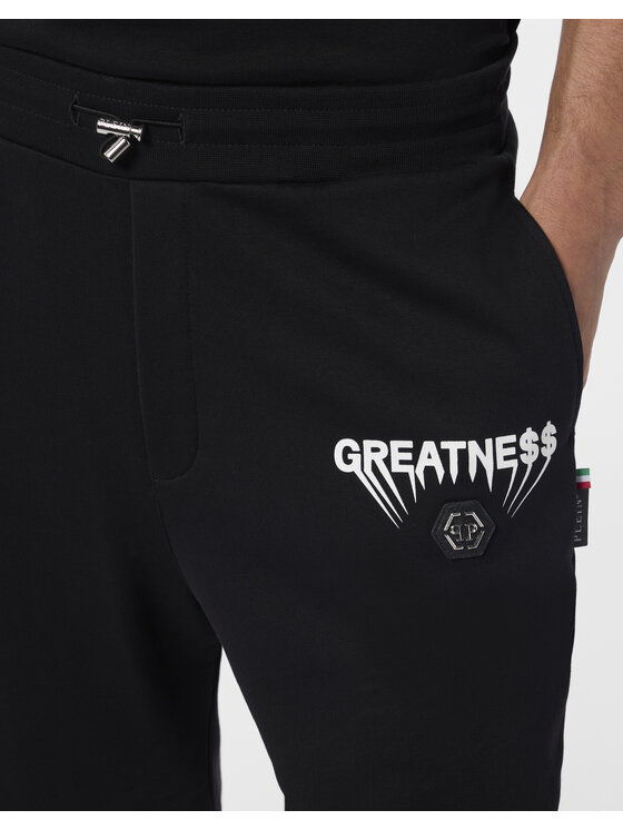 PHILIPP PLEIN PHILIPP PLEIN Szorty sportowe 26001 Czarny Jogger Fit