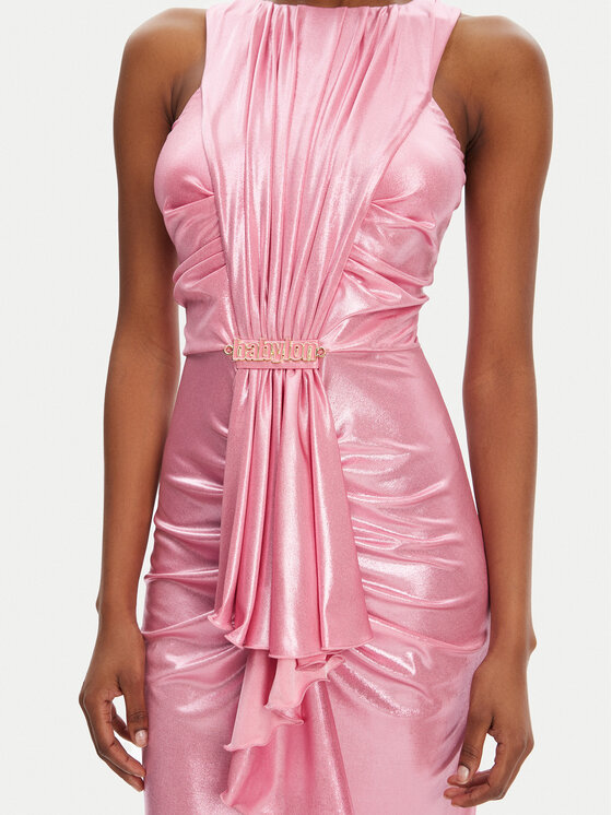 Babylon Babylon Vakarinė suknelė MF0204 Rožinė Regular Fit
