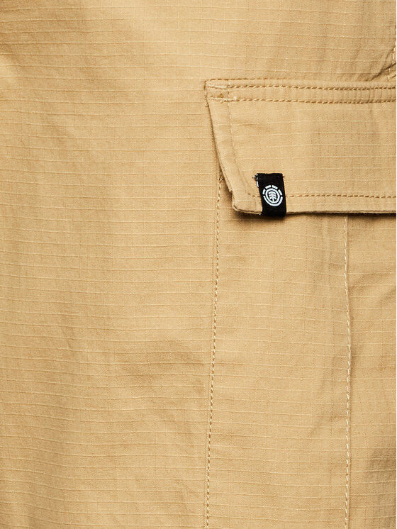 Element Element Šortky z materiálu Legion Cargo ELYWS00103 Béžová Regular Fit