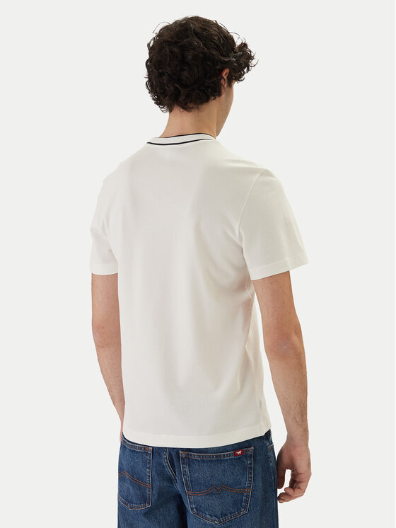 Lacoste Lacoste T-särk TH8174 Valge Regular Fit
