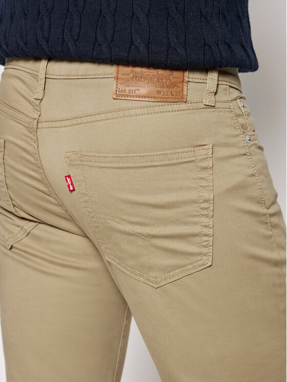 Levi's® Levi's® Дънки 511™ 04511-4425 Бежов Slim Fit