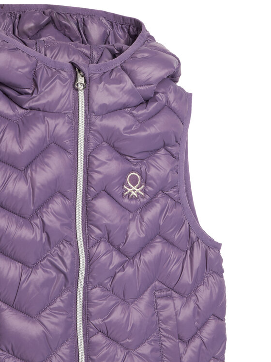 United Colors Of Benetton United Colors Of Benetton Weste 21INCJ00Q Violett Regular Fit