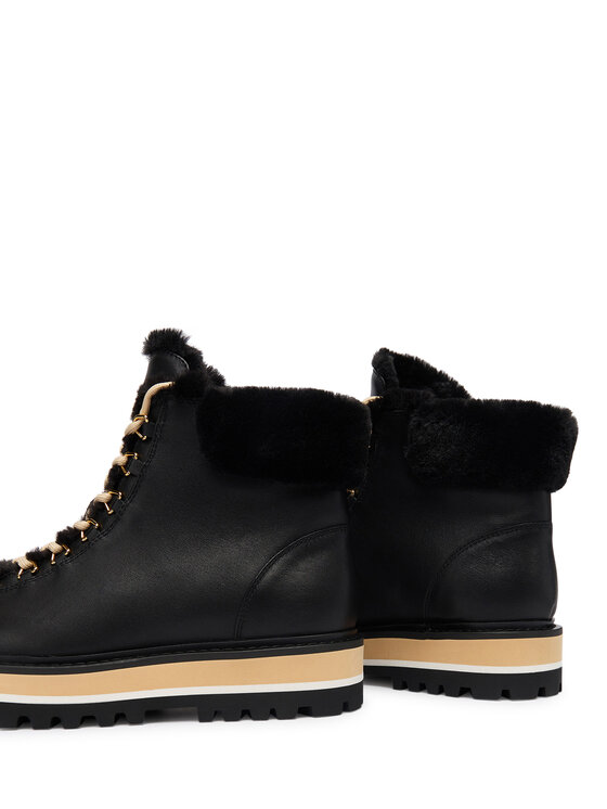 Coccinelle Coccinelle Schnürschuhe E4 TXP 41 01 01 001 Schwarz