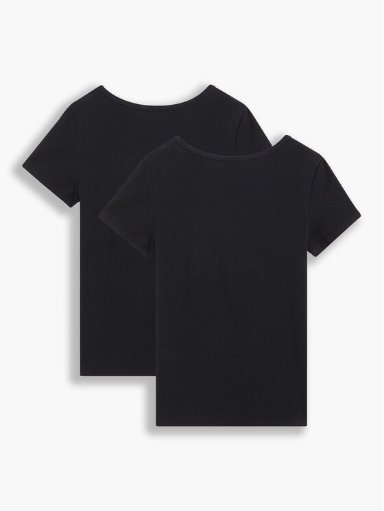 Levi's® Levi's® Комплект тениски The Perfect 74856-0006 Черен Regular Fit
