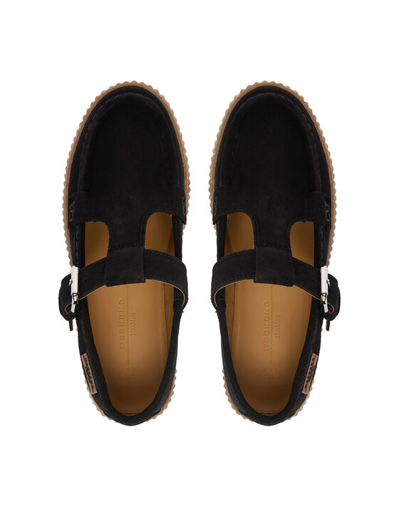 Weekend Max Mara Weekend Max Mara Īsi apavi 2615521174600 Melns