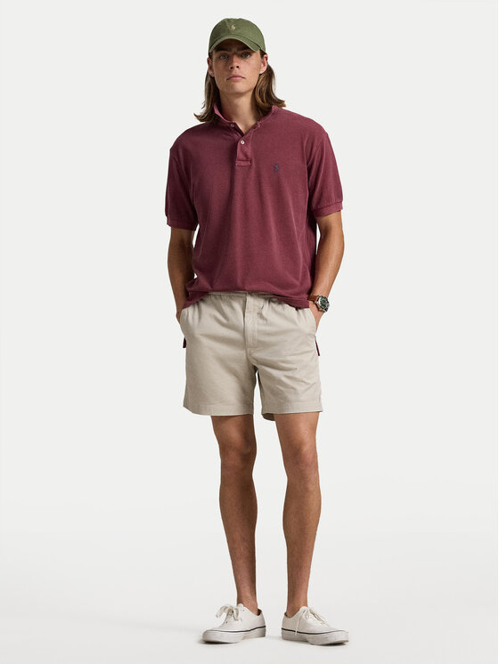 Polo Ralph Lauren Polo Ralph Lauren Pantalon scurți din material 710644995002 Bej Classic Fit