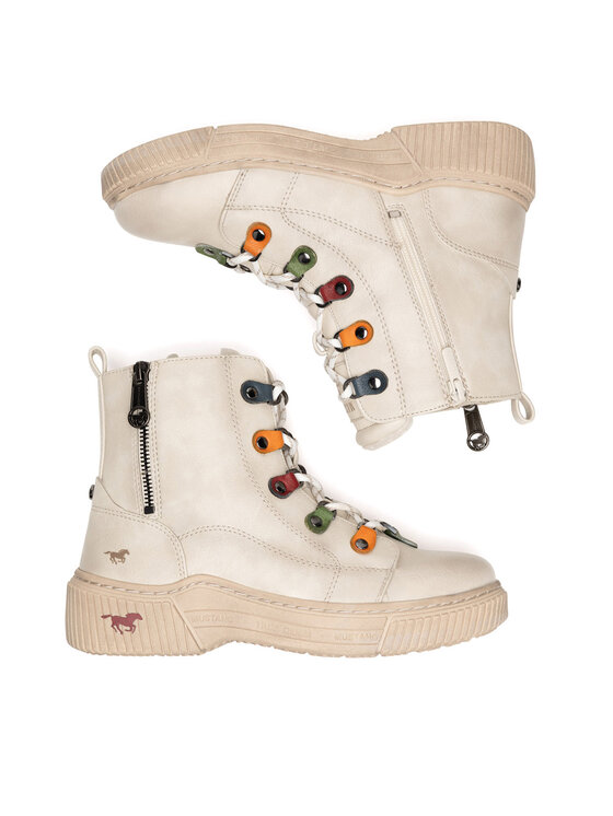 Mustang Mustang Stiefeletten 1436-601 Beige