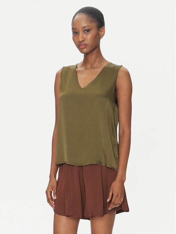 ViCOLO ViCOLO Bluză TD0765 Verde Regular Fit