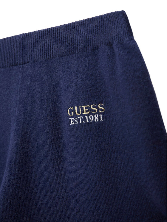 Guess Guess Комплект пуловер и платнени панталони J6BG01 Z1287 Тъмносин Regular Fit
